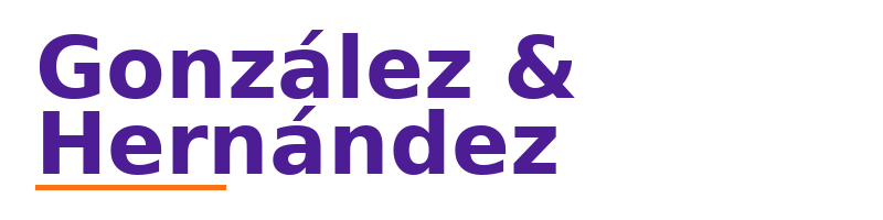 González & Hernández logo